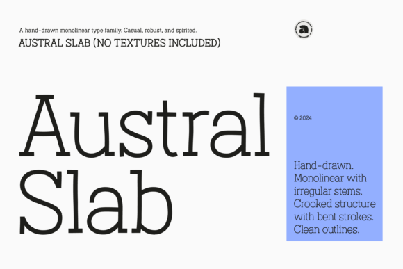 Austral Slab: A Versatile Hand-Drawn Type Family
