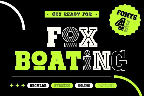 Fox Boating: The Playful Font That Adds Energy to Modern Design