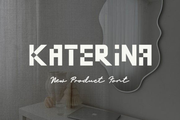 Katerina: A Modern Display Font for Creative and Professional Projects
