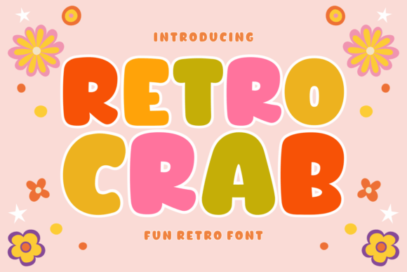Retro Crab: A Nostalgic Font for Modern Creations