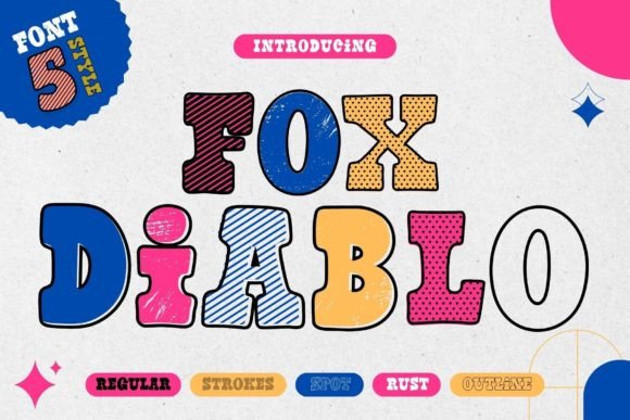 What Is Fox Diablo? A Playful and Energetic Font for Captivating Designs